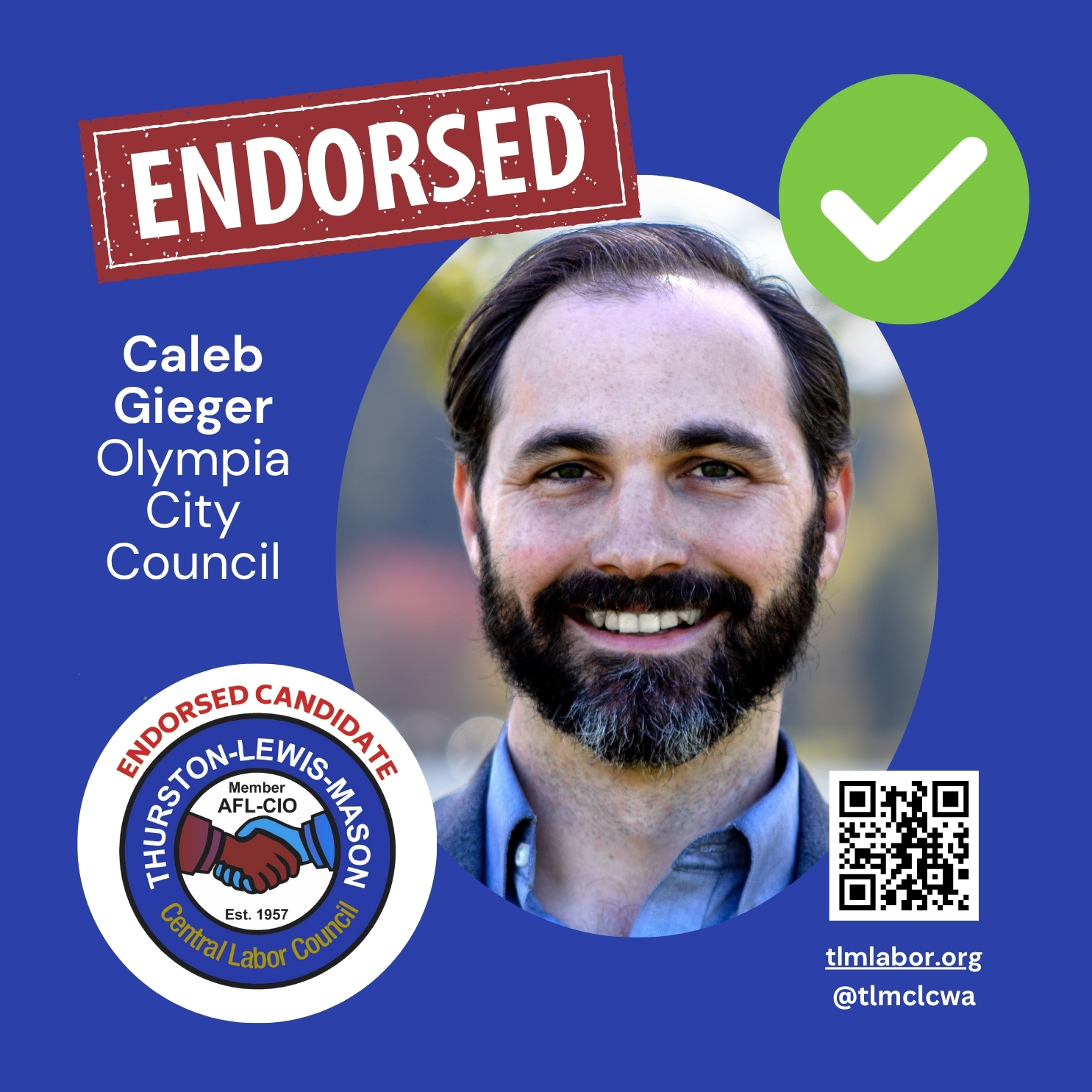 Caleb Geiger for Olympia City Council