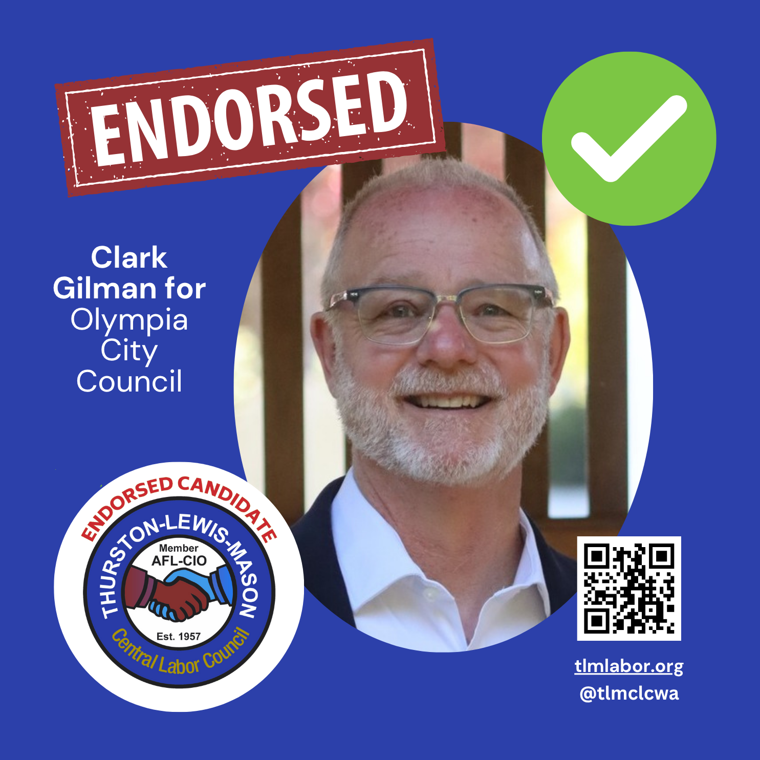 Clark Gilman for Olympia City Council