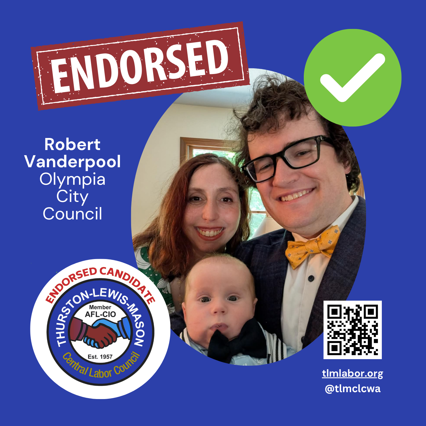 Robert Vanderpool for Olympia City Council